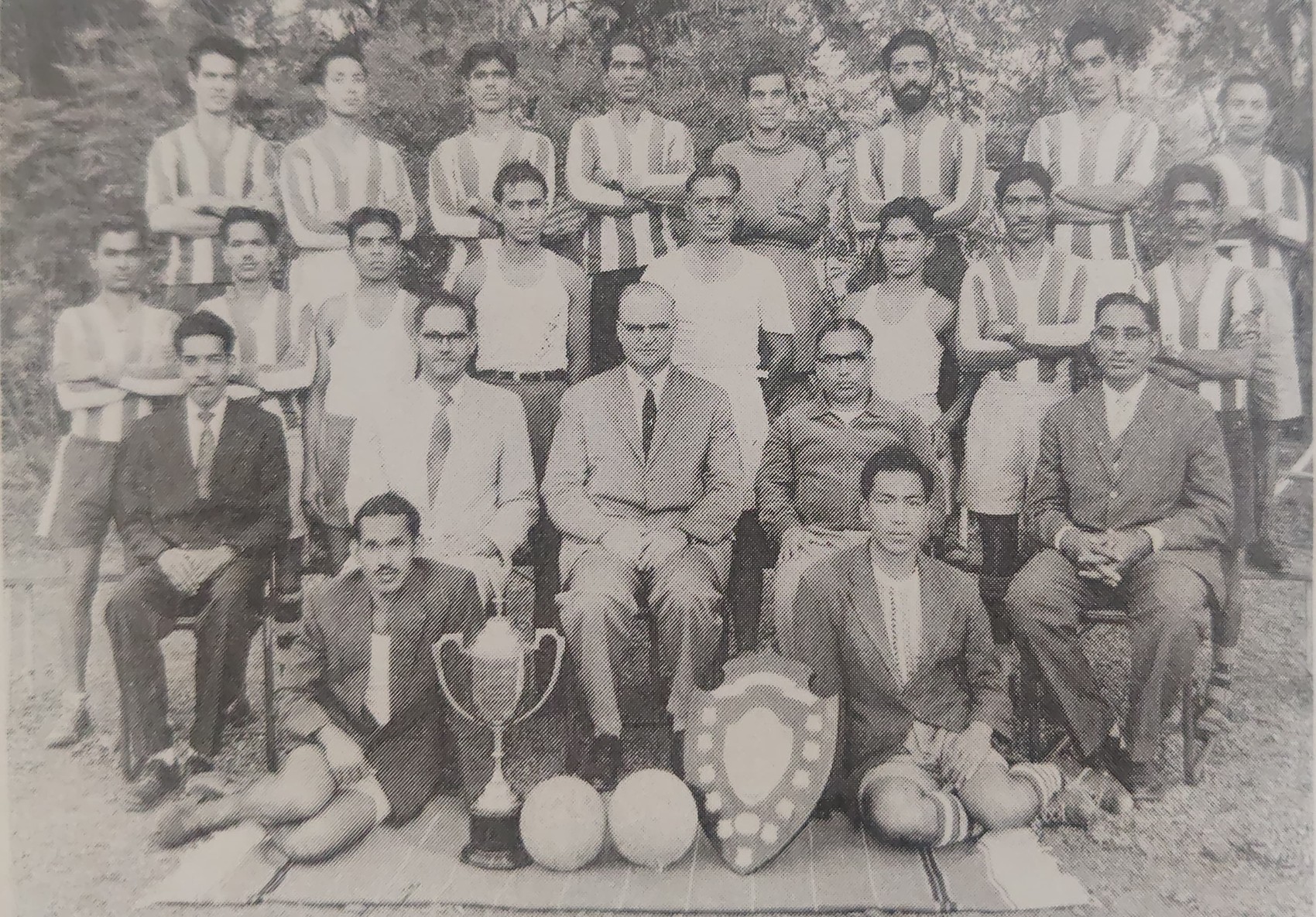 Football Trophy 1961 Portrait